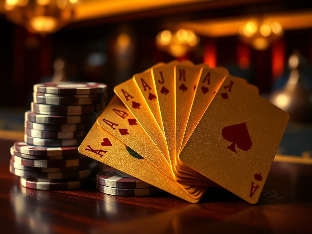 Фишки и карты Vodka Casino